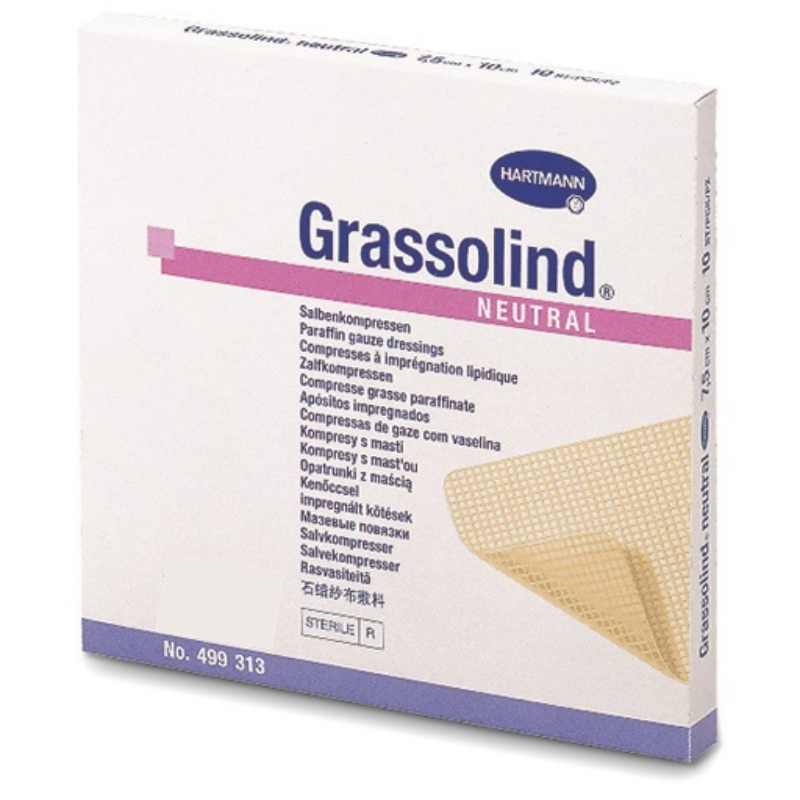 Grassolind Compressa Pomada - 10x20cm (x30 unidades)