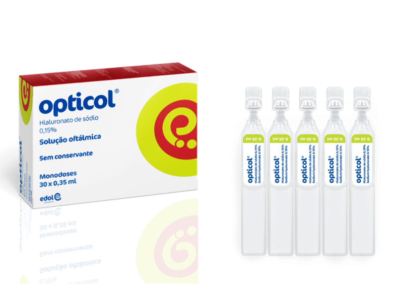 Opticol Solução Oftálmica 0,15% - 0,35ml (x30 unidades)