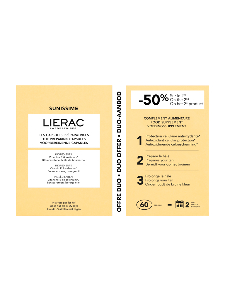 Lierac Sunissime Bronze (x30 cápsulas) Duo