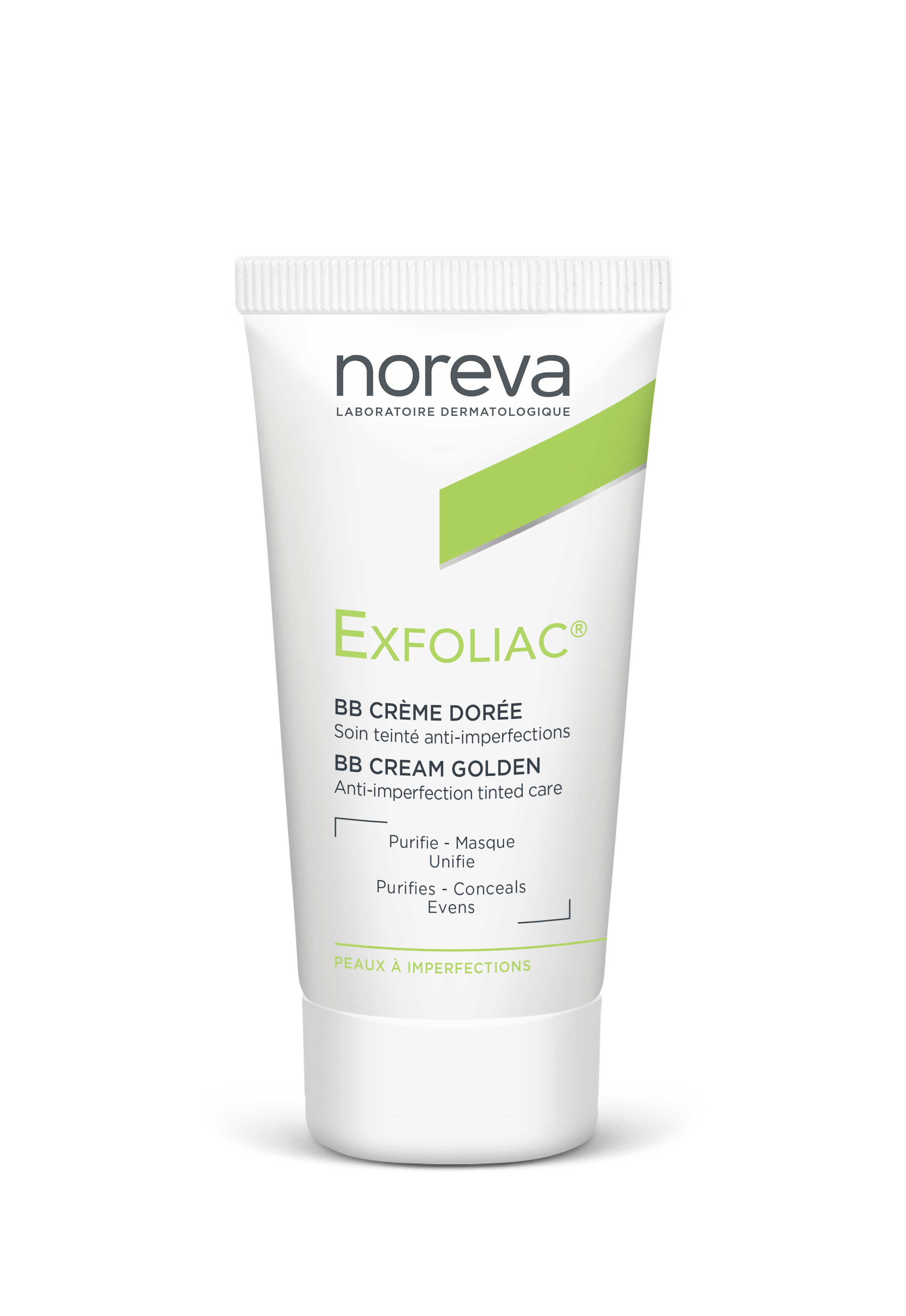 Noreva Exfoliac Cuidado Anti-Imperfeições_Tom Dourado - 30ml