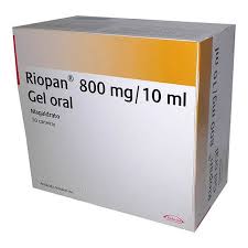 Riopan, 800 mg/10 mL x 20 gel oral saquetas