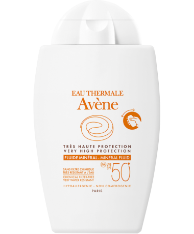 Avène Solar Mineral SPF50+ Fluído - 40ml