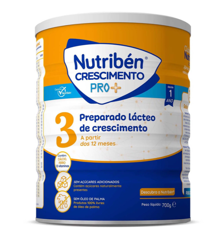 Nutriben Crescimento Pro+ Leite - 800g