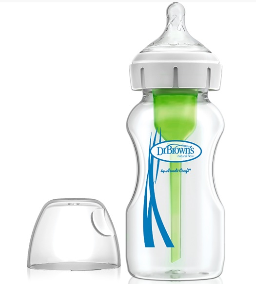 Dr Browns Options Biberão Largo Vidro Tetina Silicone - 270ml