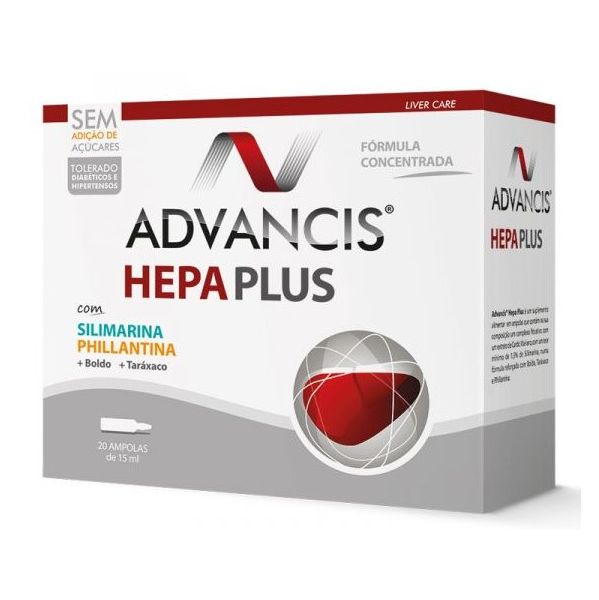 Advancis Hepa Plus Ampolas - 15ml (x20 unidades)