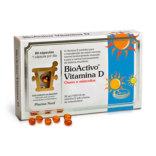 Bioactivo Vitamina D Cápsulas (x80 unidades)