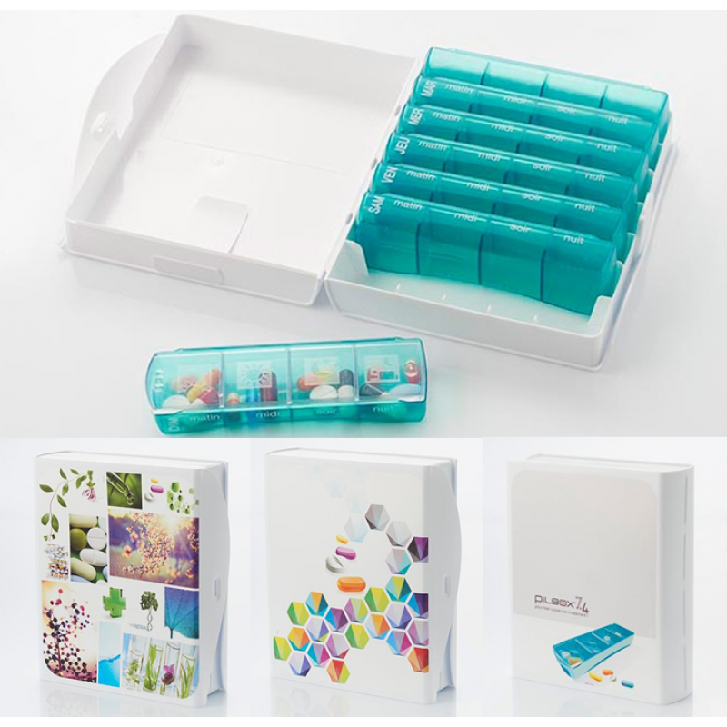Pilbox 7.4_Caixa Comprimidos - 7 Dias X 4 Tomas