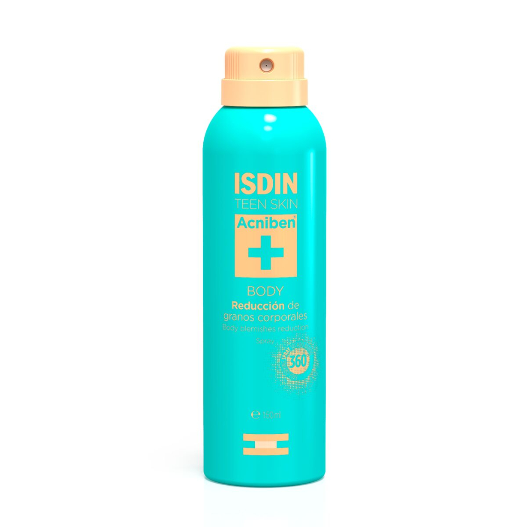 ISDIN Acniben Body Spray 150ML - Reduz as borbulhas corporais estejam onde estiverem