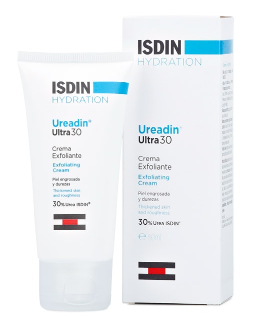 ISDIN Ureadin Ultra30 50ML - Creme Exfoliante para uma pele muito seca com 30% de ureia