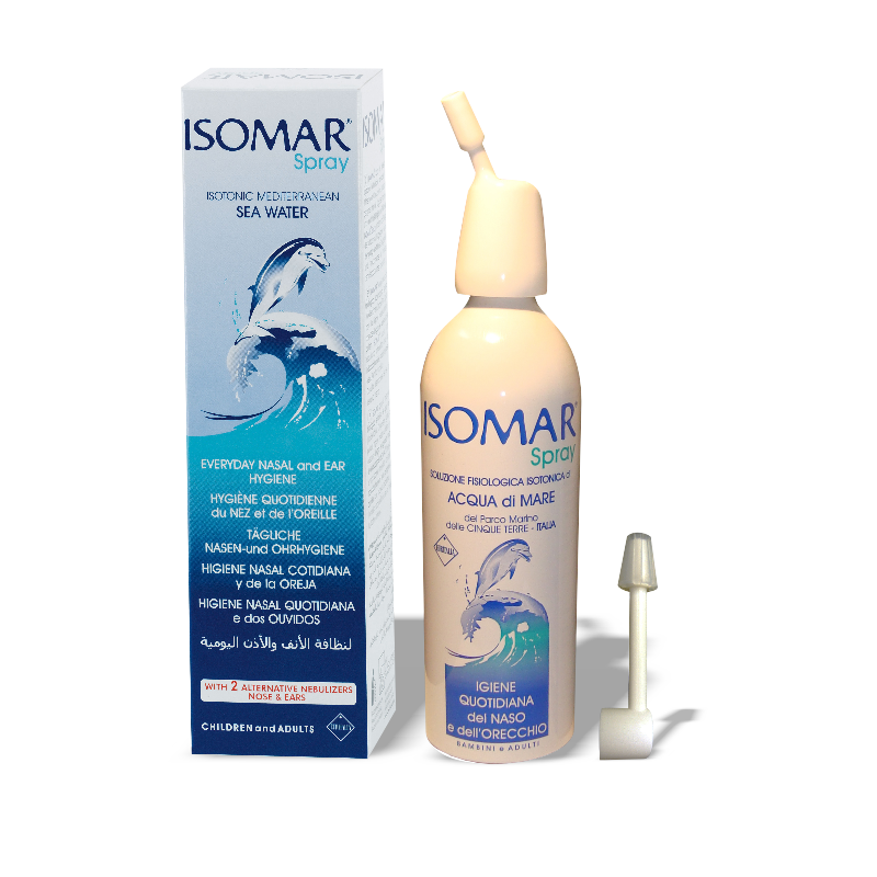 Isomar 2 em 1 Spray Água Mar Isotónico - 100ml