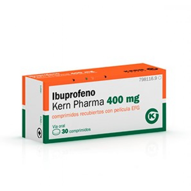 Ibuprofeno Pharmakern 400mg x 20 cp