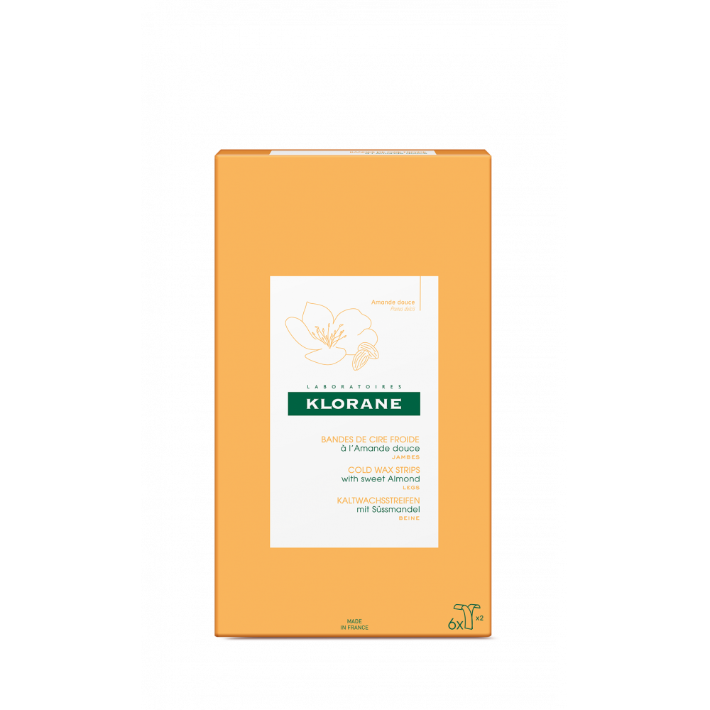 Klorane Dermo Protector Bandas Depilatórias Cera Fria Corpo (x6 unidades)