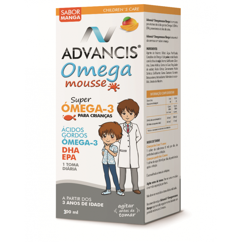 Advancis Omega Mousse Emulsão Manga - 100ml