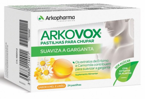 Arkovox Mel Limao Pastilhas (x24 unidades)