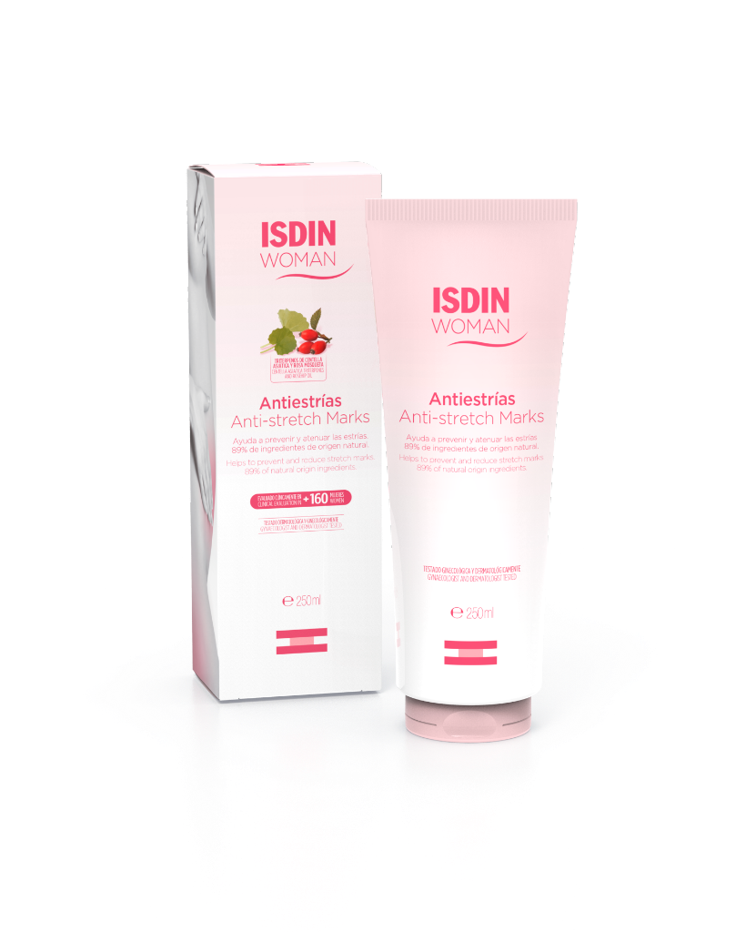 ISDIN Woman Antiestrias 250ML - Creme para a prevenir e atenuar as estrias
