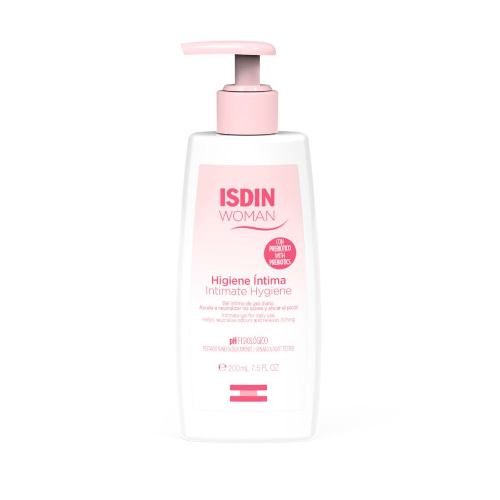 ISDIN Woman Higiene Intima 200ML - Gel de higiene íntima feminina