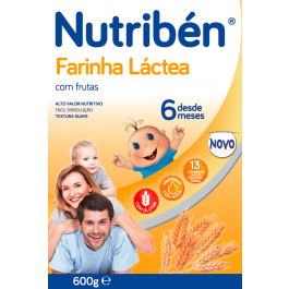 Nutriben Farinha_ Frutas (Láctea) - 600g