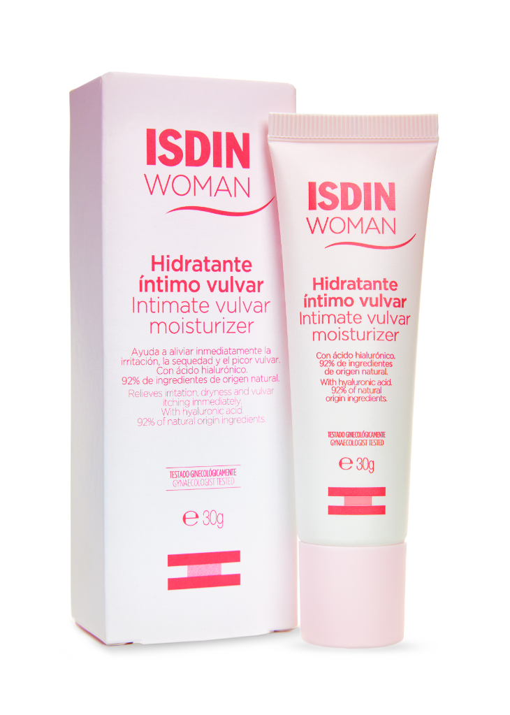 ISDIN Woman Hidratante Vulvar 30G - Alívio dos sinais de secura vulvar