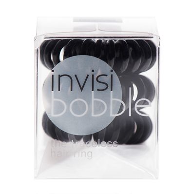 Invisibobble Elástico Cabelo Preto (x3 unidades)
