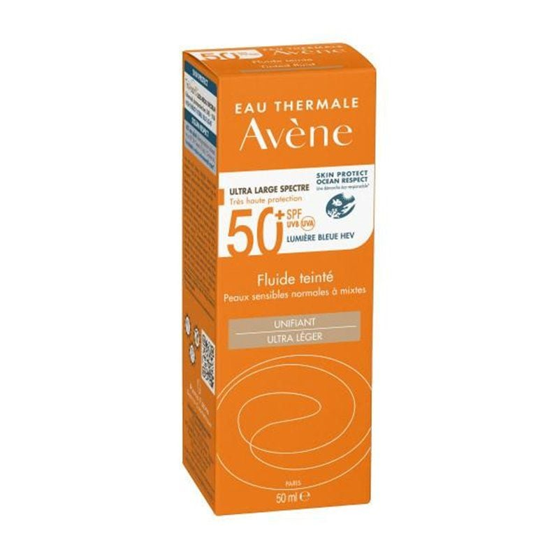 Avène Solar Fluido SPF50+ c/ Cor - 50 ml