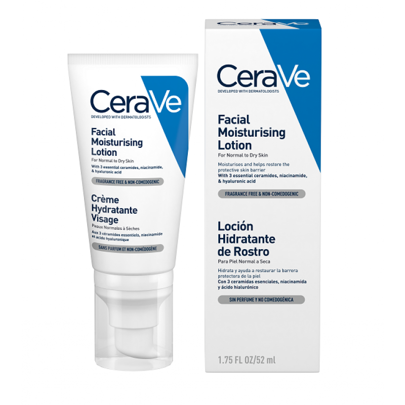Cerave Loção Facial Hidratante - 52g