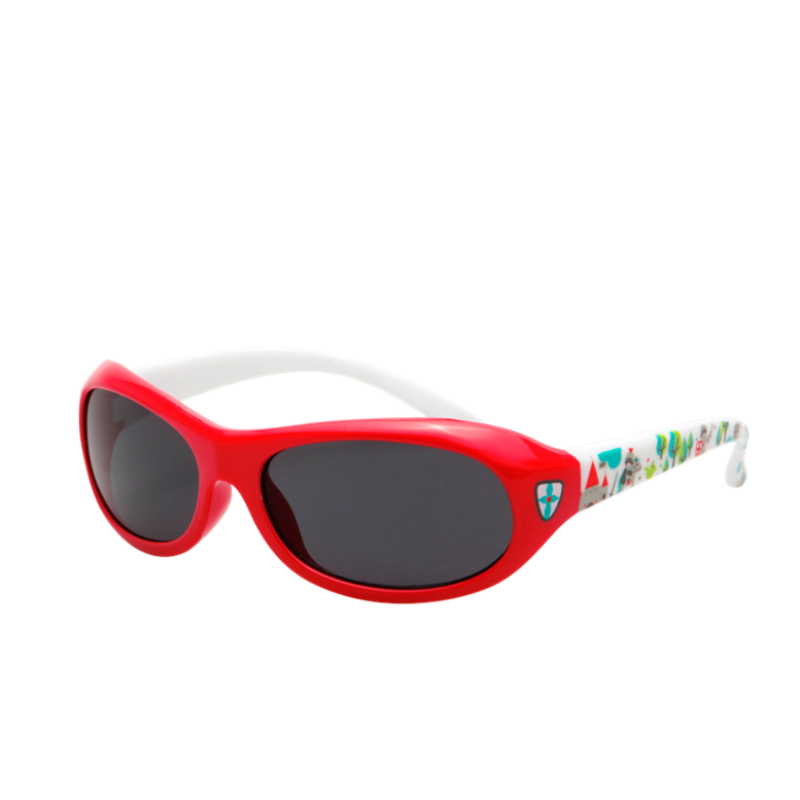 P Titboo Óculos Sol Masculino Vermelho Bonecos_2-4 anos