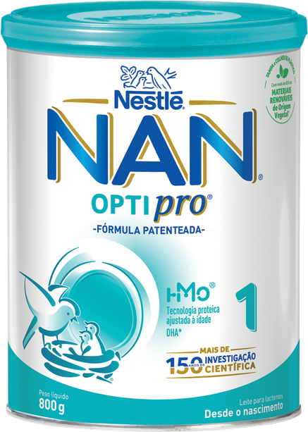 NAN Optipro 1 Leite Lactentes - 800g