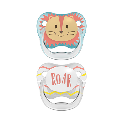 Dr Browns Prevent Chupeta Animais_ Boy_ Silicone_ 0-6meses (x2 unidades)