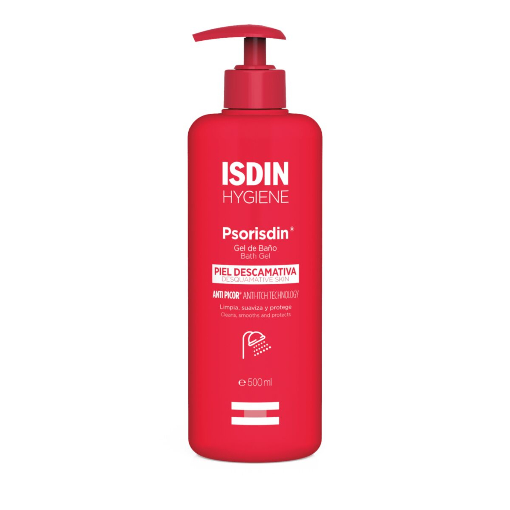 ISDIN PSORISIDIN Bath gel 500ML - Gel de banho para higiene da pele com psoríase