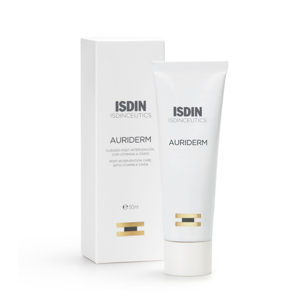 ISDIN Isdinceutics Auriderm 50ML - Creme para hematomas e vermelhidão comóxido de vitamina K
