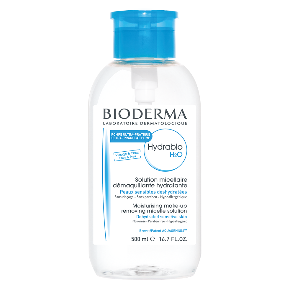 Hydrabio Bioderma Solução Micelar H2O Pump Reverse - 500ml