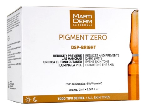 Martiderm DSP Bright - Pigment Zero - 2ml (x30 ampolas)