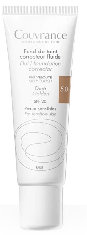 Avène Couvrance Base Fluido_ Dourado - 30 ml