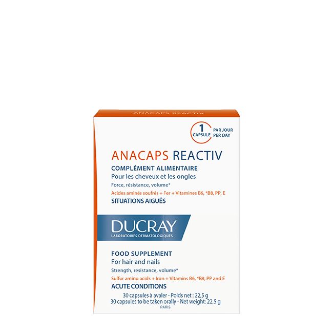 Ducray Anacaps Reactiv  (x30 cápsulas)