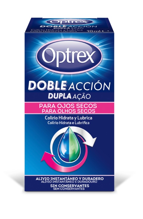 Optrex Colírio Dupla Ação Olhos Secos - 10ml