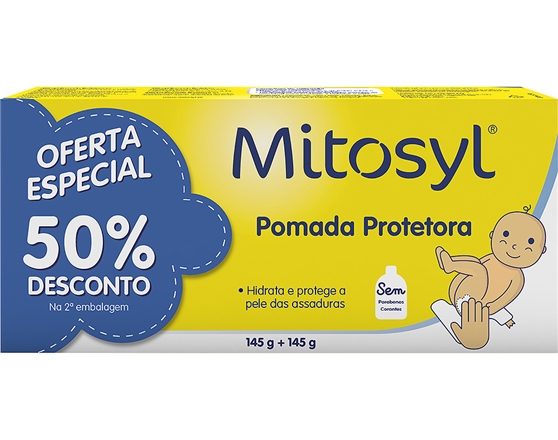 Mitosyl Pomada Protetora - 145g ( 50% na 2ª Embalagem)