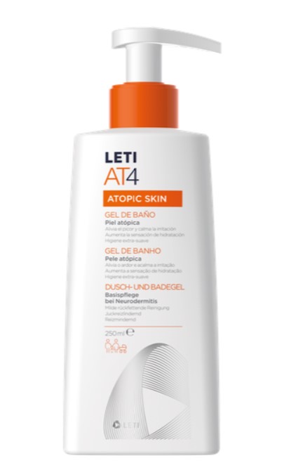 LetiAt4 Gel Banho Pele Atópica - 250ml