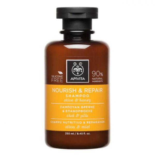 Apivita Champô Nutritivo Reparador - 250ml
