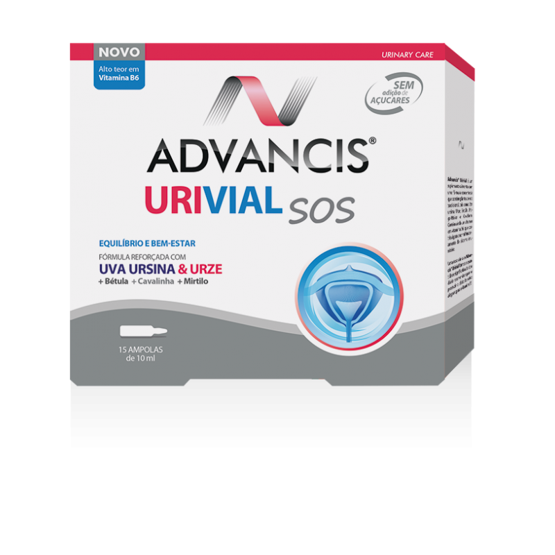 Advancis Urivial SOS Ampolas - 10ml (x15 unidades)