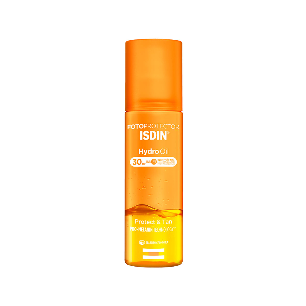 ISDIN Fotoprotector Hydrooil SPF30 200ML - Protetor solar bifásico bronzeador