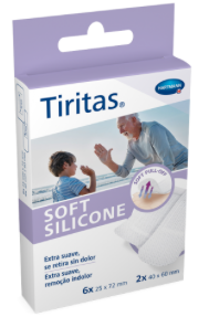 Tiritas Soft Silicone Pensos Sortidos (x8 unidades)
