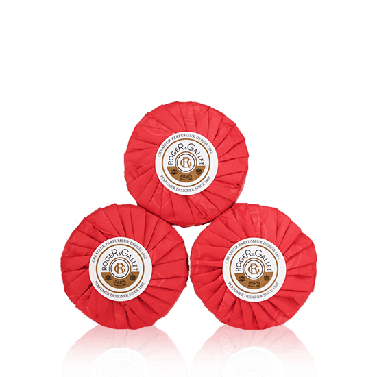 Roger & Gallet Fleur Figuier Sabonete Viagem - 100g (x3 unidades)