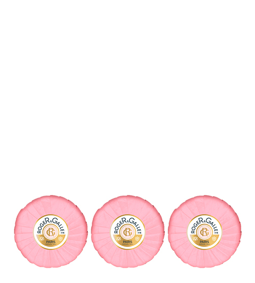 Roger & Gallet Rose Sabonete - 100g (x3 unidades)