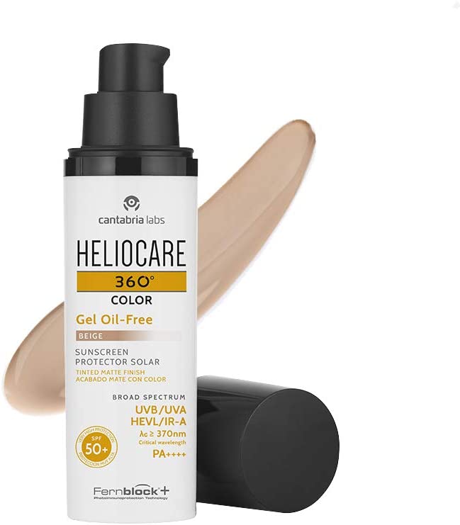 Heliocare 360º Oilfree Gel SPF50+_ Cor Bege - 50 ml