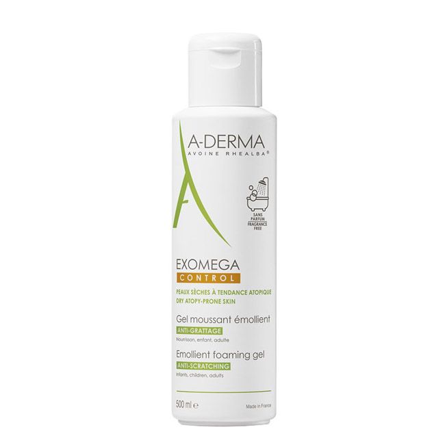 A-Derma Exomega Control Gel Lavante - 500ml