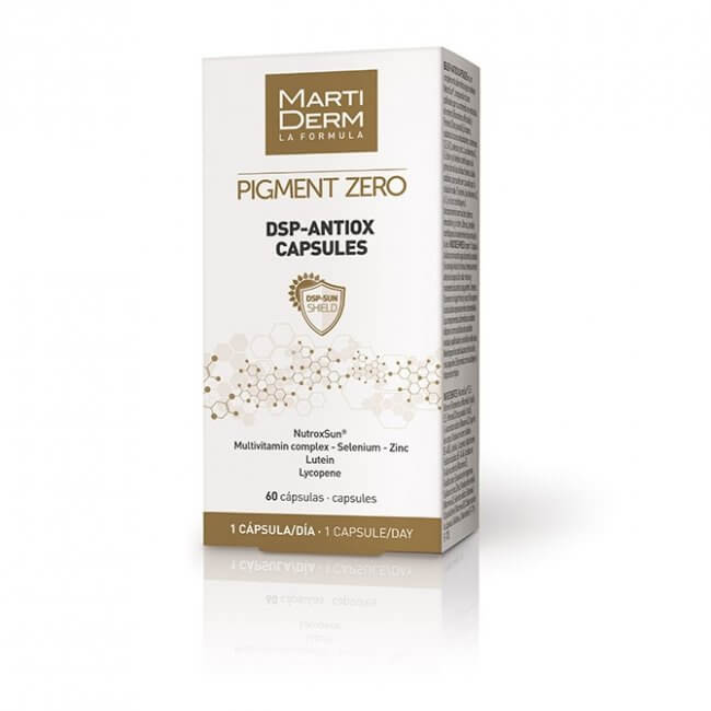 Martiderm Pigment Zero Dsp Antioxidante Cápsulas (x60 unidades)