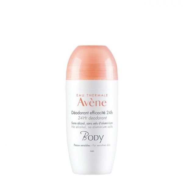 Avène Body Deo Roll On 24h Eficácia - 50 ml