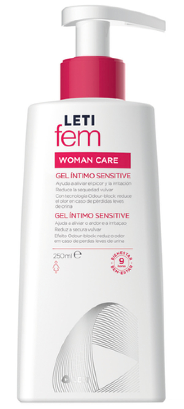 Letifem Woman Gel Íntimo Sensitive - 250ml