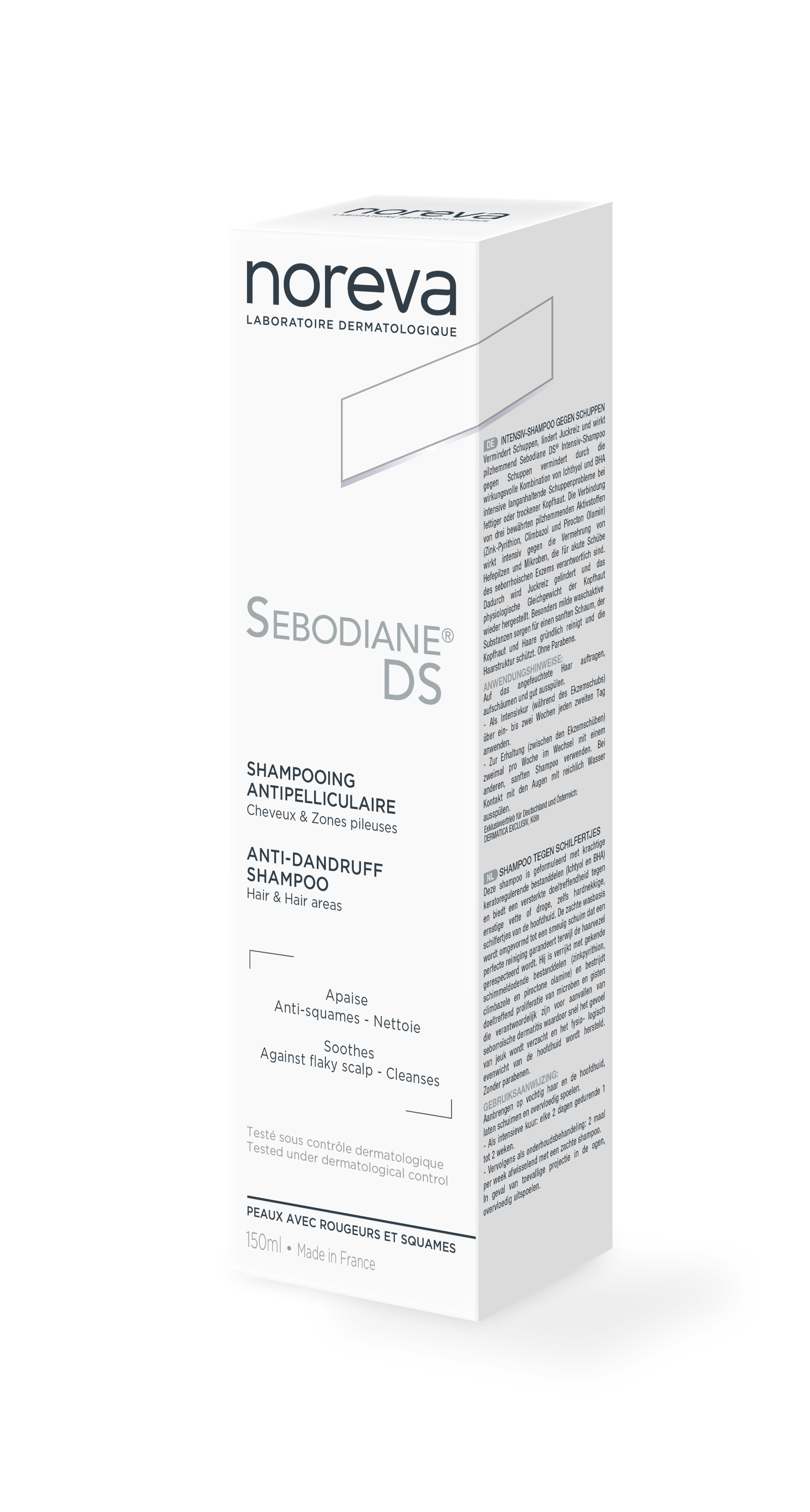 Noreva_Sebodiane DS Champô Anticaspa - 150ml