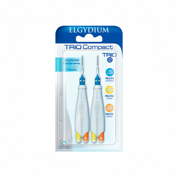 Elgydium Clinic Escovilhão TrioCompact Estreito/Misto (x2 unidades)